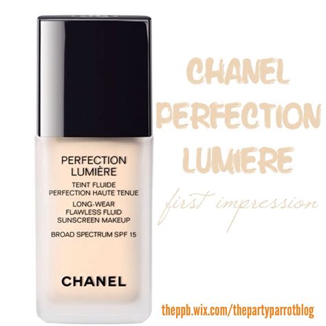 chanel perfection lumiere foundation reviews|chanel perfection lumière long wear.